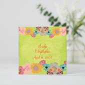 Invitations de mariage Leis/Luau (Debout devant)