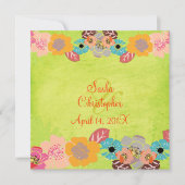 Invitations de mariage Leis/Luau (Devant)