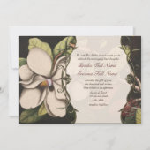 Invitations de mariage Magnolia (Devant)