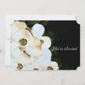 Invitations de mariage Magnolia (Devant)
