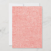 Invitations de mariage Mason Jar Bleu & Rouge Rust (Dos)