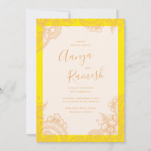 Invitations De Mariage Mehndi