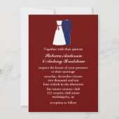 Invitations de mariage militaire (Devant)