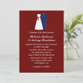 Invitations de mariage militaire (Debout devant)