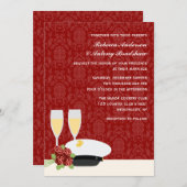 Invitations de mariage militaire (Devant / Derrière)