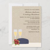 Invitations de mariage militaire (Devant)