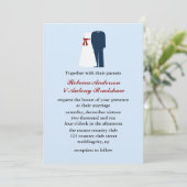 Invitations de mariage militaire (Debout devant)