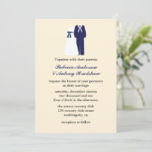 Invitations de mariage militaire (Debout devant)
