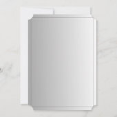 INVITATIONS DE MARIAGE modèle EN LIGNE avec fronti (Dos)