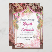 invitations de mariage modernes (Devant / Derrière)