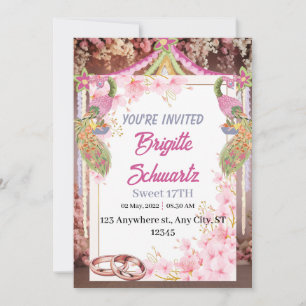 invitations de mariage modernes
