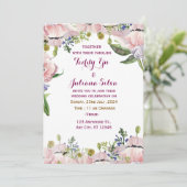 Invitations de mariage modernes (Debout devant)