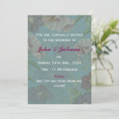 Invitations de mariage modernes (Debout devant)