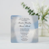 Invitations de mariage nuage (Debout devant)