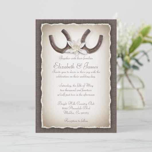 Invitations de mariage occidentales (Debout devant)