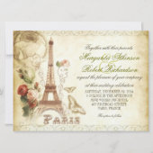 Invitations de mariage PARIS (Devant)