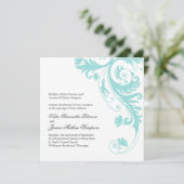 Invitations de mariage personnalisables (Debout devant)