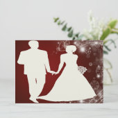 Invitations de mariage personnalisées (Debout devant)