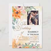 Invitations de mariage personnalisées (Devant)