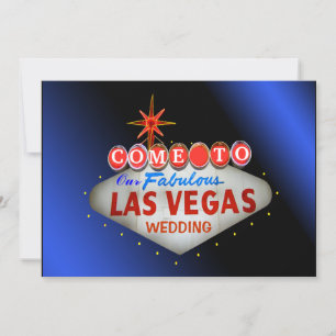 Invitations de mariage personnalisées à Las Vegas