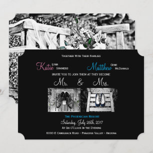 Invitations de mariage personnalisées - Ajoutez vo