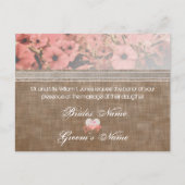 Invitations de mariage Petunia (Devant)