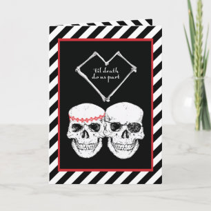 invitations de mariage pirate