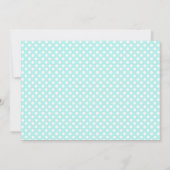 Invitations de mariage Poka Dot (Dos)