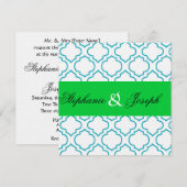 Invitations de mariage Polley (Devant / Derrière)