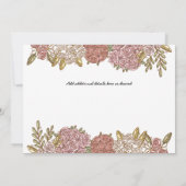 Invitations de mariage pour animaux capricieux (Dos)