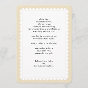 Invitations de mariage pour deux mariages à la lim