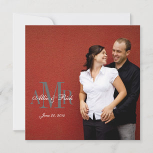 Invitations de mariage pour Fiançailles élégants R