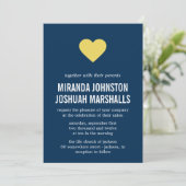 Invitations de mariage pour la conception de la ma (Debout devant)