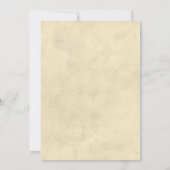 Invitations de mariage pour les anciens bateaux (Dos)