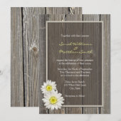 Invitations de mariage pour les maris de maroquine (Devant / Derrière)