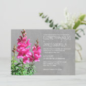 Invitations de mariage pour un escargot (Debout devant)