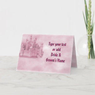 Invitations de mariage princesse