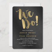 Invitations de mariage prometteuses (Devant)