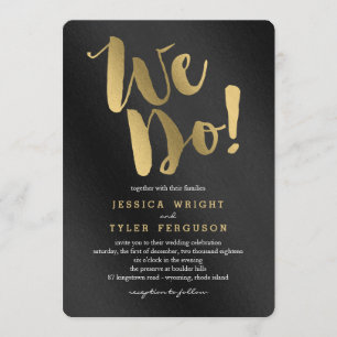 Invitations de mariage prometteuses