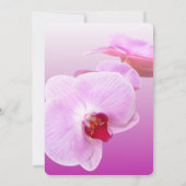 Invitations de mariage radiant orchidée (Dos)