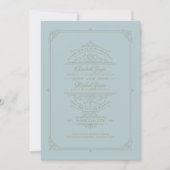 Invitations de mariage Régence Coquille d'oeuf de  (Devant)