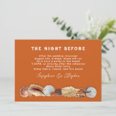 Invitations de mariage Rehearsal Beach Party (Debout devant)