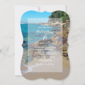 Invitations de mariage Rocky Beach (Devant)