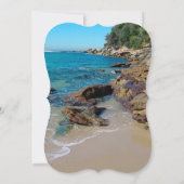 Invitations de mariage Rocky Beach (Dos)