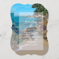 Invitations de mariage Rocky Beach