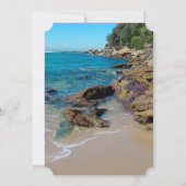 Invitations de mariage Rocky Beach (Dos)