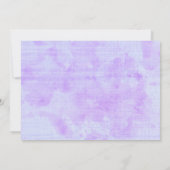 Invitations de mariage rustique à la plage de Palm (Dos)