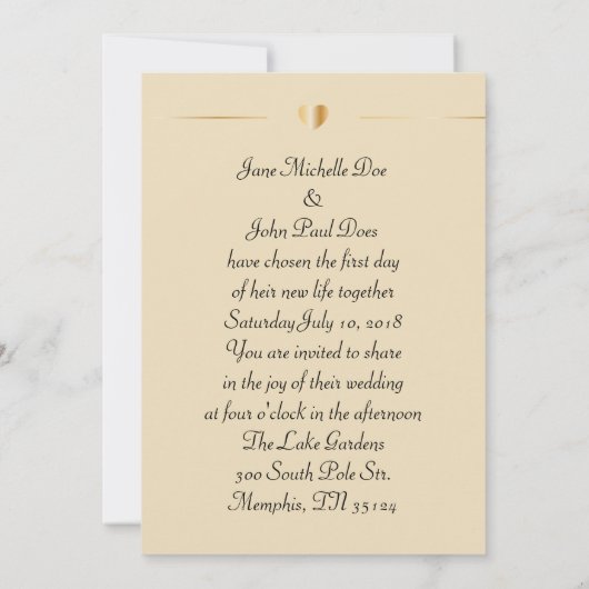 Invitations de mariage rustique Burlap et dentelle (Dos)