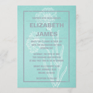 Invitations De Mariage Rustiques Vintages Et Turqu