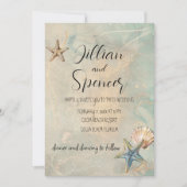 Invitations de mariage Sea Breeze (Devant)